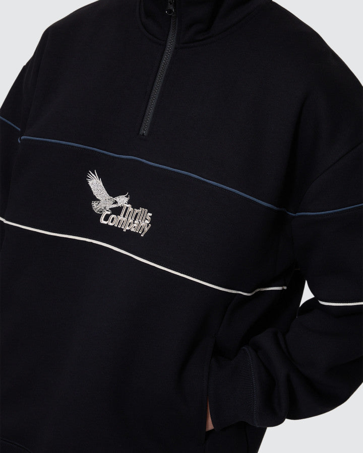 Thrills Between Chaos &amp; Calm Quarter Zip Fleece