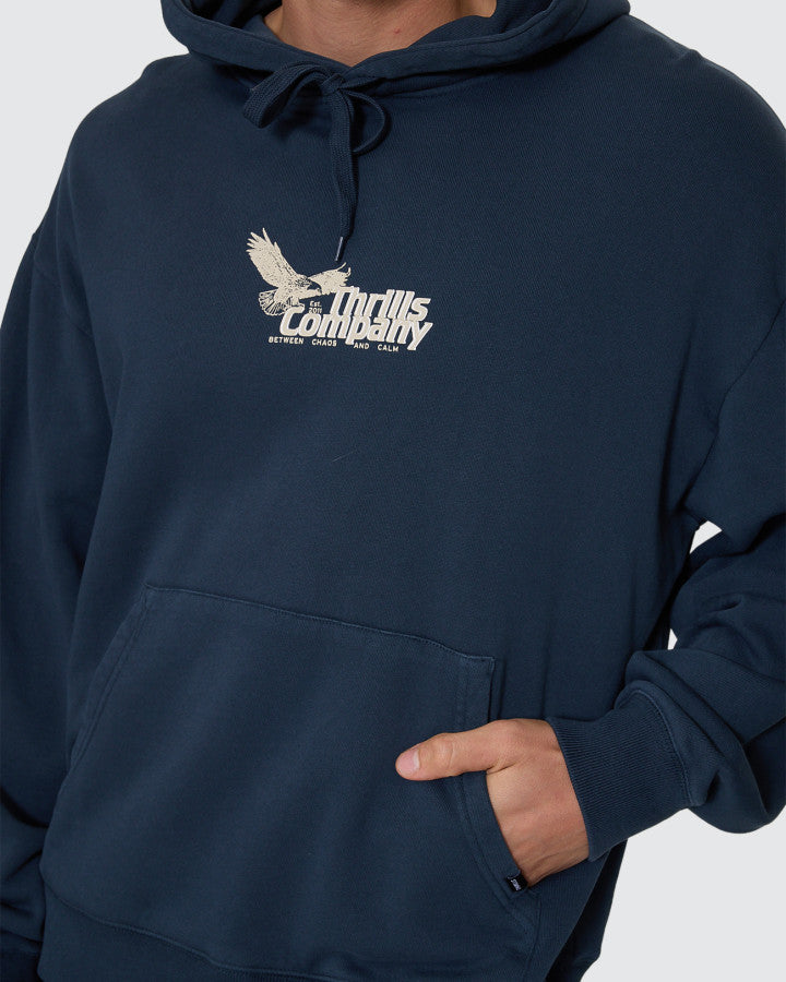 Thrills Between Chaos &amp; Calm Slouch Pull On Cropped Hood