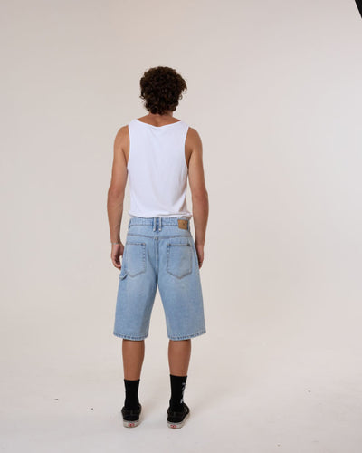 Thrills Big Slacker Denim Short - Dusk