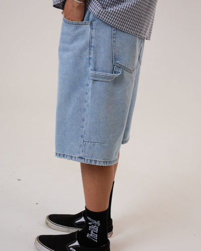 Thrills Big Slacker Denim Short - Dusk