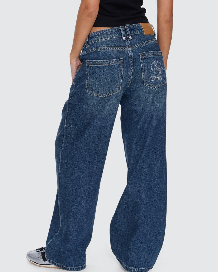 Thrills Billie Low Rise Baggy Killer Jean