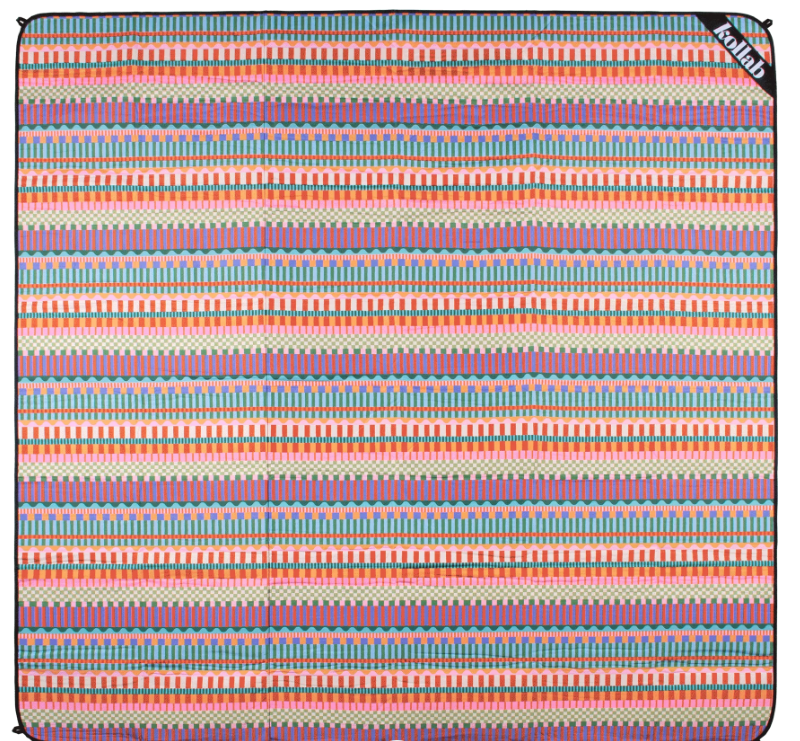 Kollab Picnic Mat Blocks and Stripe