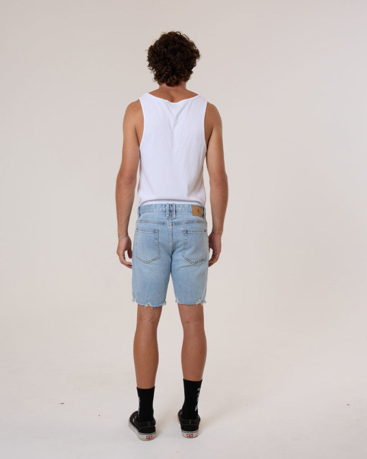 Thrills Bones Denim Short - Dusk