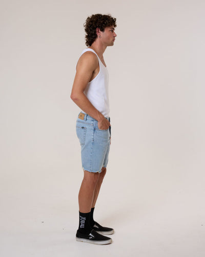 Thrills Bones Denim Short - Dusk