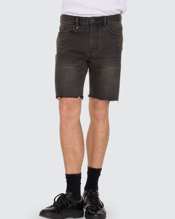 Thrills Bones Raw Slim Denim Short