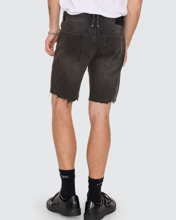 Thrills Bones Raw Slim Denim Short