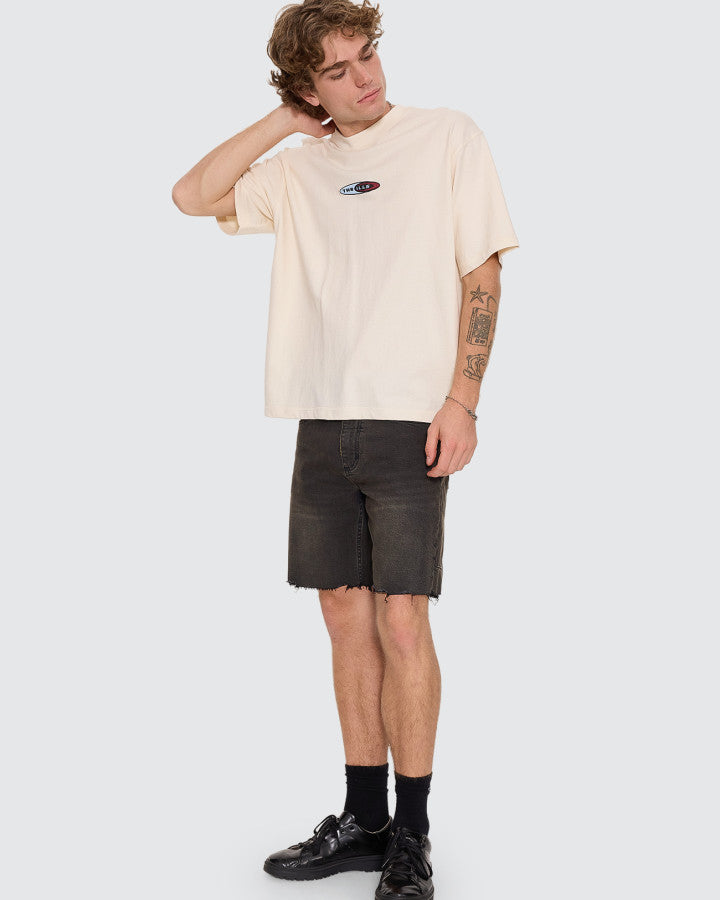 Thrills Bones Raw Slim Denim Short