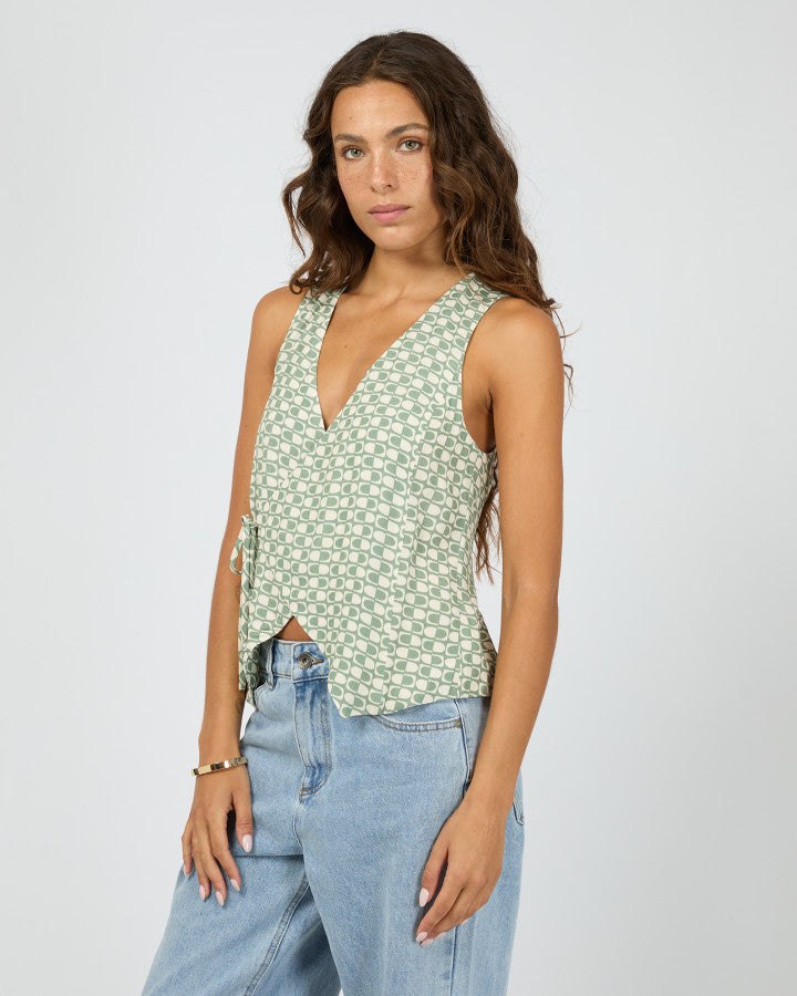 Silent Theory Bonnie Tie Top