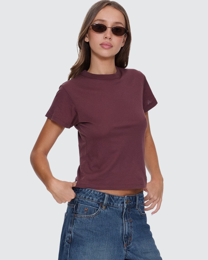 Thrills Boy Tee - Bitter Chocolate