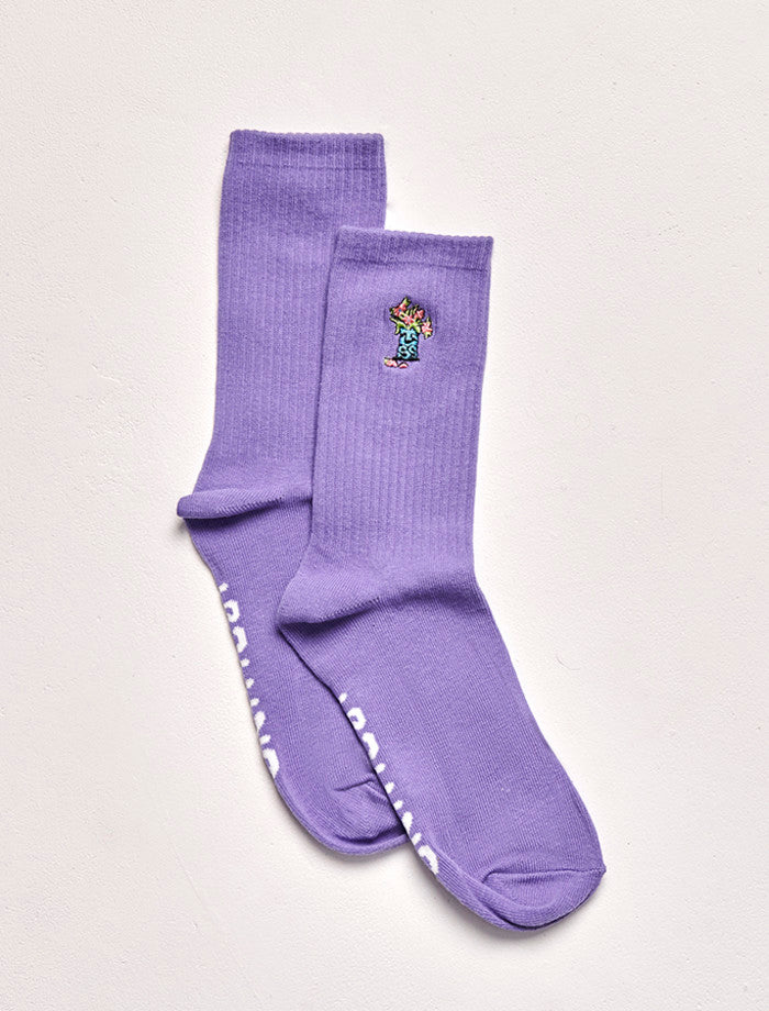 Critical Slide Bunched 3 Pck Socks