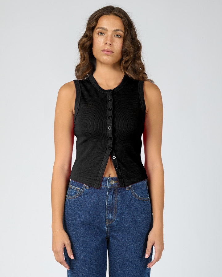 Silent Theory Button Up Tank