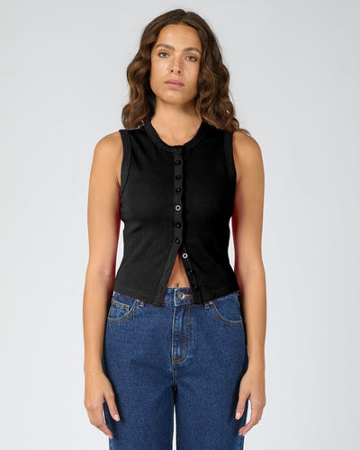 Silent Theory Button Up Tank