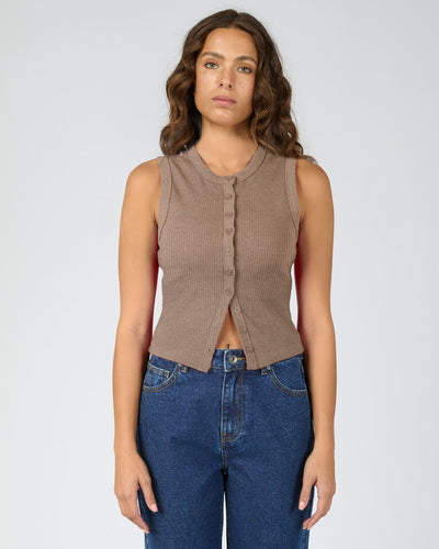 Silent Theory Button Up Tank