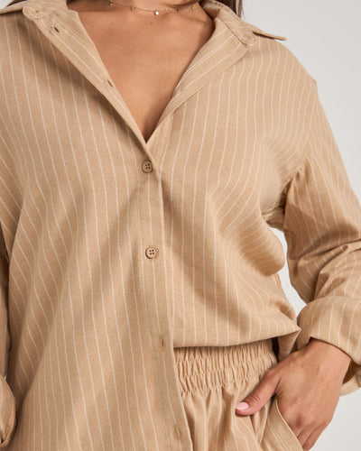 Rhythm Byron Striped Shirt