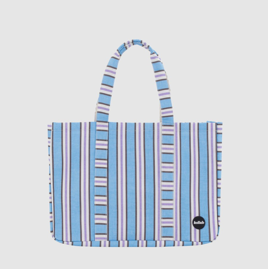 Kollab Carryall Cargo Choc/Blue Stripe