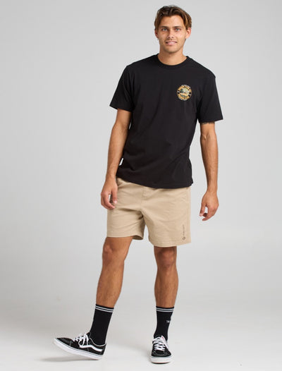 The Mad Hueys Caught FK All | SS Tee - Black