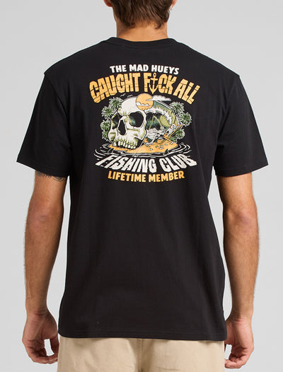 The Mad Hueys Caught FK All | SS Tee - Black