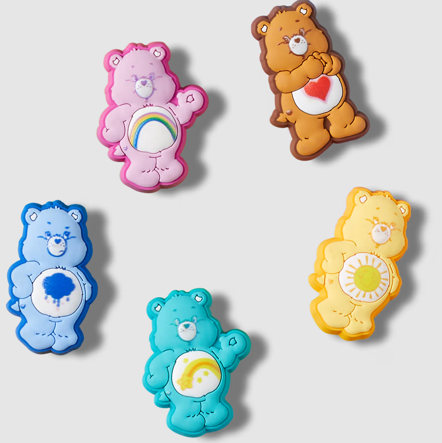 Crocs Care Bears 5pck
