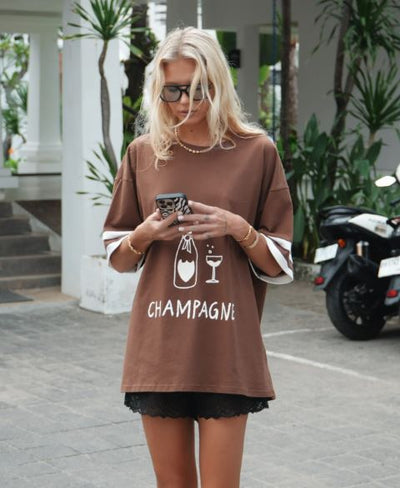 Luna Lane Champagne Tee