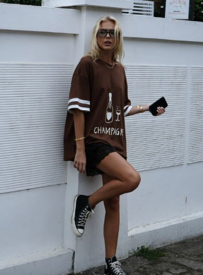 Luna Lane Champagne Tee