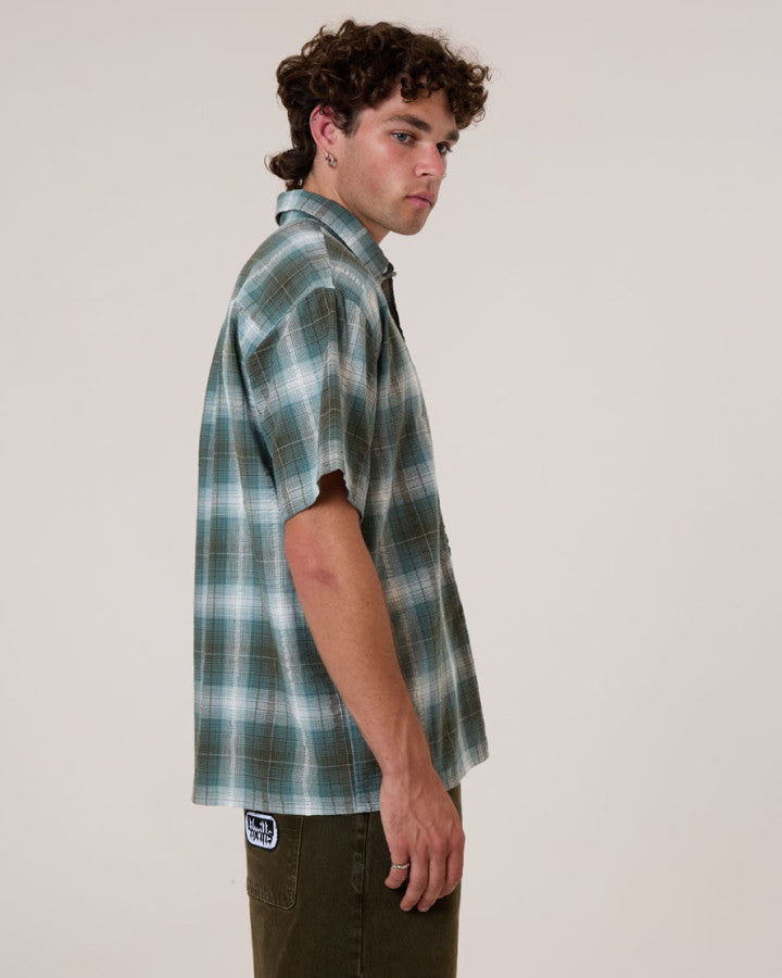 Thrills Cheap Thrills Check Short Sleeve Shirt
