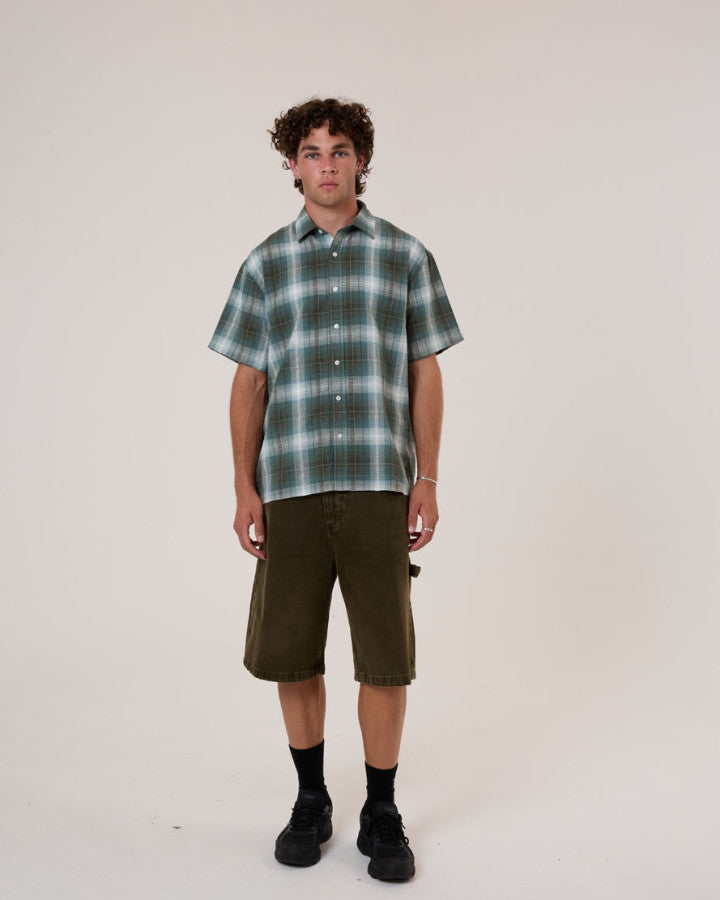 Thrills Cheap Thrills Check Short Sleeve Shirt