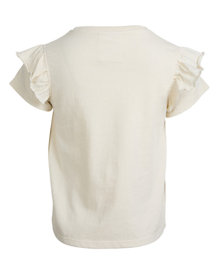 Eve Girl Chloe Cherry Frill Tee (Size 3-7)