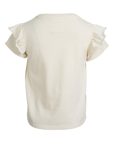 Eve Girl Chloe Cherry Frill Tee (Size 3-7)