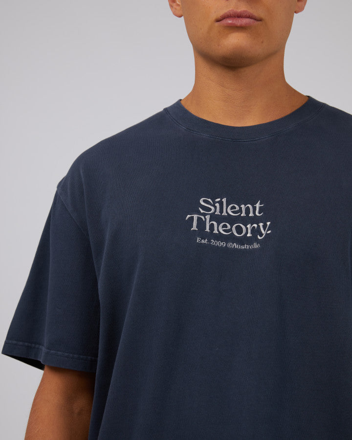 Silent Theory Classic Emb Tee