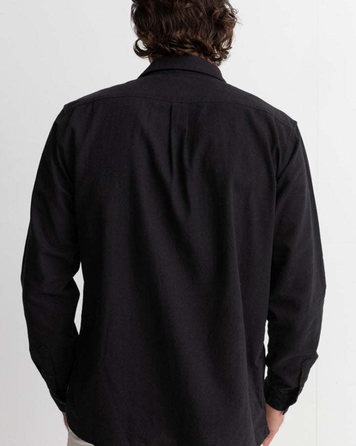 Rhythm Classic Linen LS Shirt