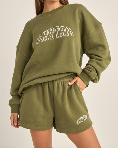 Rhythm College Crew Neck Fleece