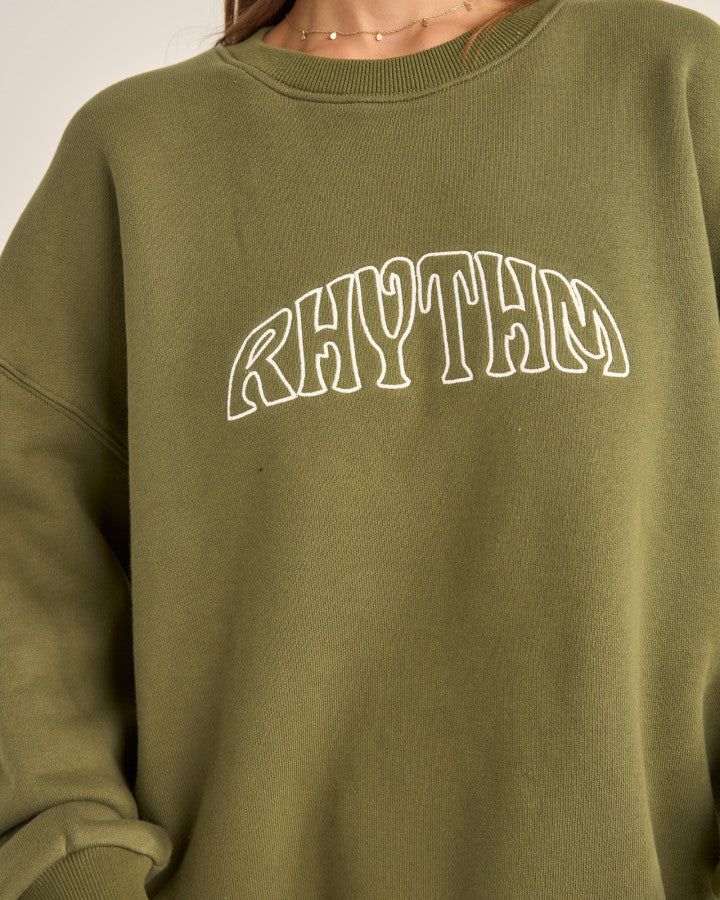 Rhythm College Crew Neck Fleece