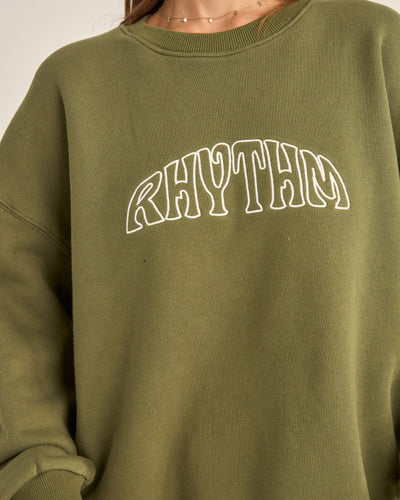 Rhythm College Crew Neck Fleece
