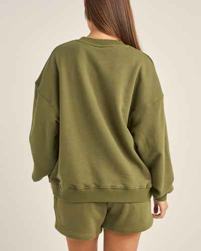 Rhythm College Crew Neck Fleece