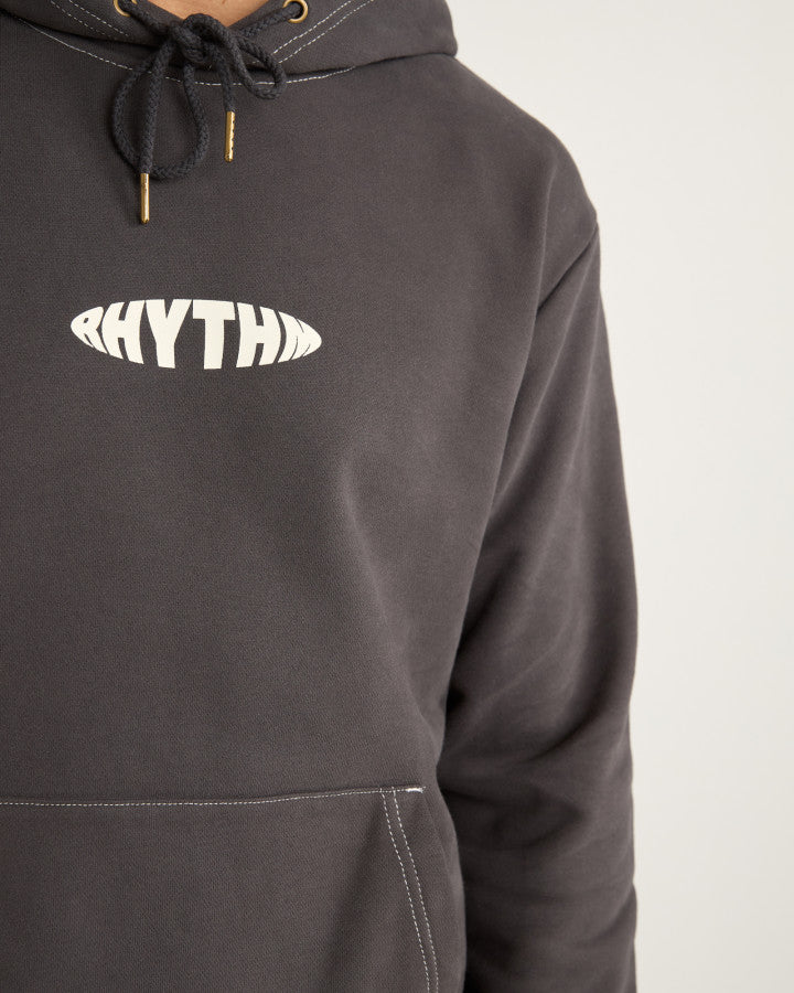Rhythm Contrast Stitch Hood