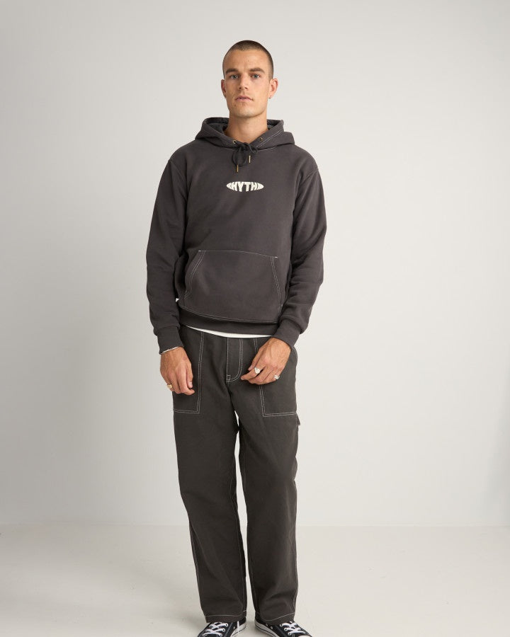 Rhythm Contrast Stitch Hood