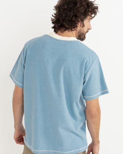 Rhythm Contrast Vintage Terry Ss T-Shirt