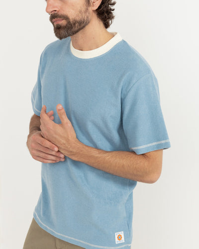 Rhythm Contrast Vintage Terry Ss T-Shirt