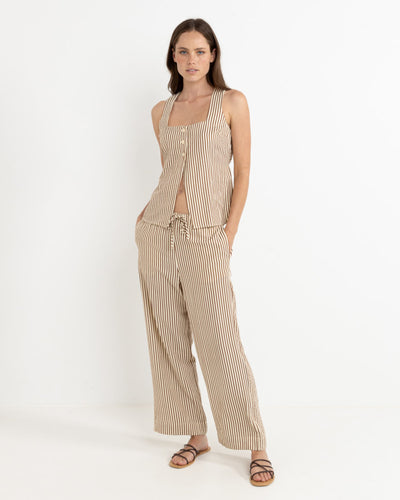 Rhythm Cove Stripe Long Vest