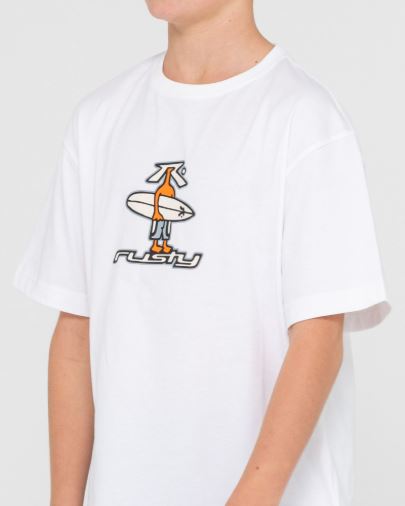 Rusty Dr. Dot Short Sleeve Tee Boys