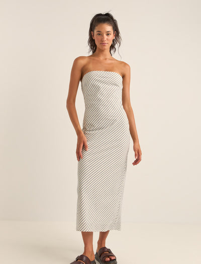 Rhythm Dalia Bias Midi Dress