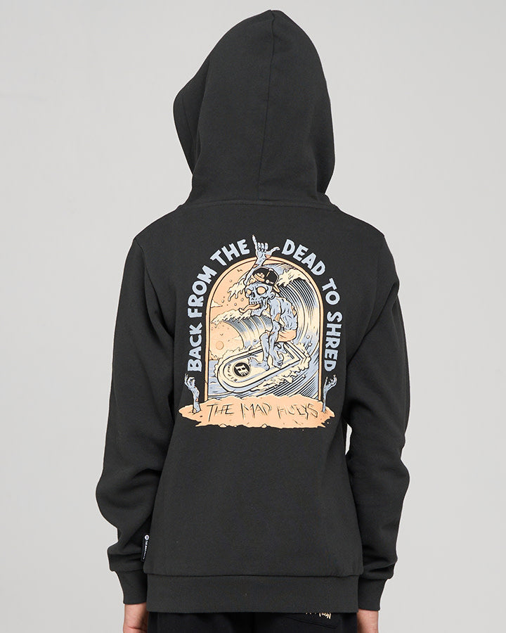 The Mad Hueys Dead Shred | Youth Hooded Pullover