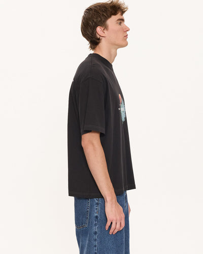 Thrills Deadly Popular Box Fit Oversize Cropped Tee