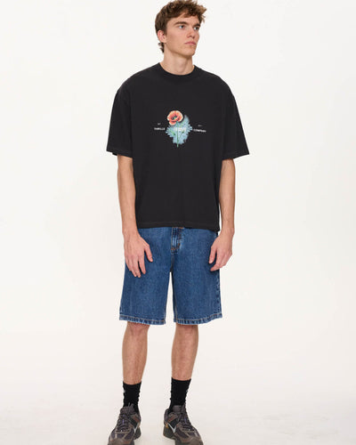 Thrills Deadly Popular Box Fit Oversize Cropped Tee