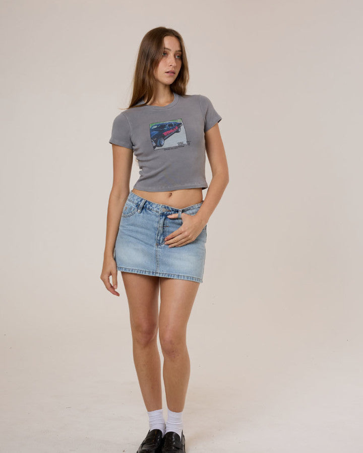 Thrills Die Fighting Mini Tee