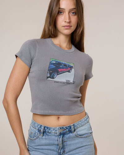 Thrills Die Fighting Mini Tee