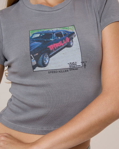 Thrills Die Fighting Mini Tee