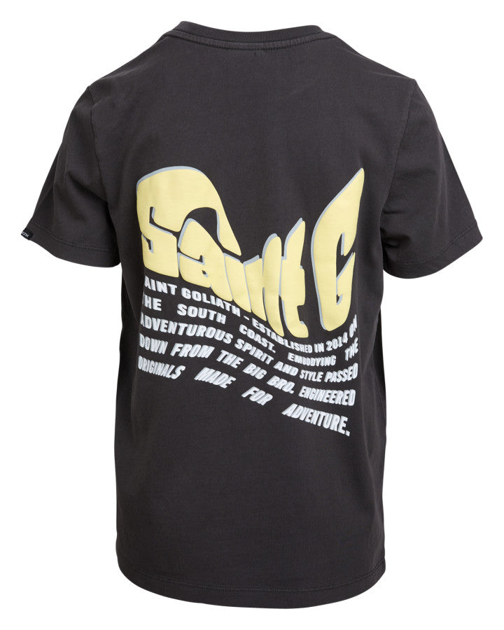 St Goliath Distort Tee Black