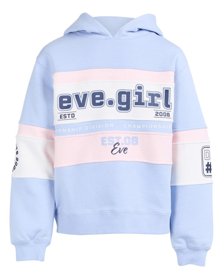 Eve Girl Division Panel Hoodie (Size 3-7)