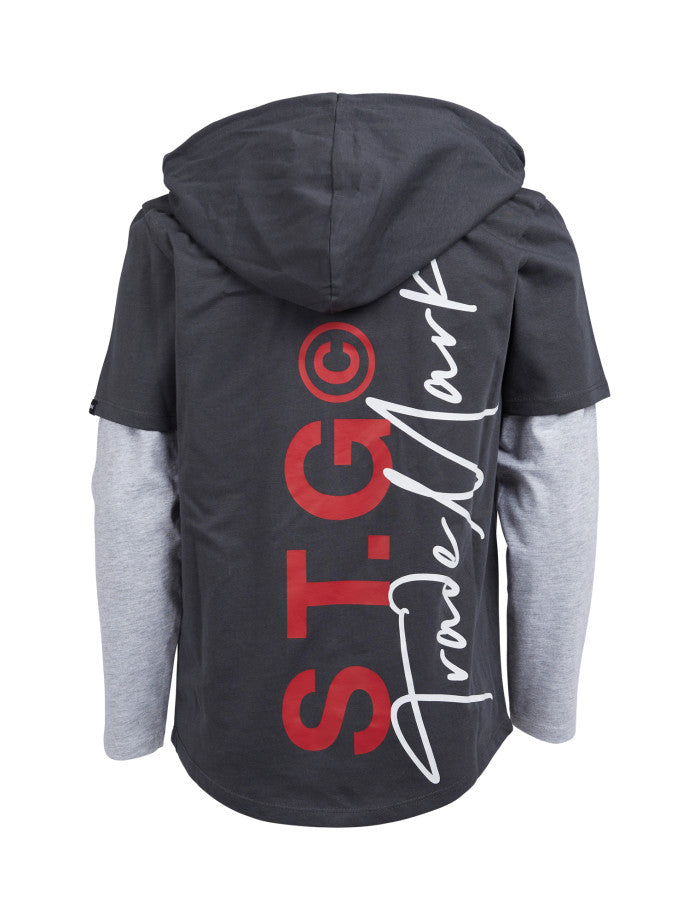 St Goliath Down The Line Hooded Tee (Size 8-16)